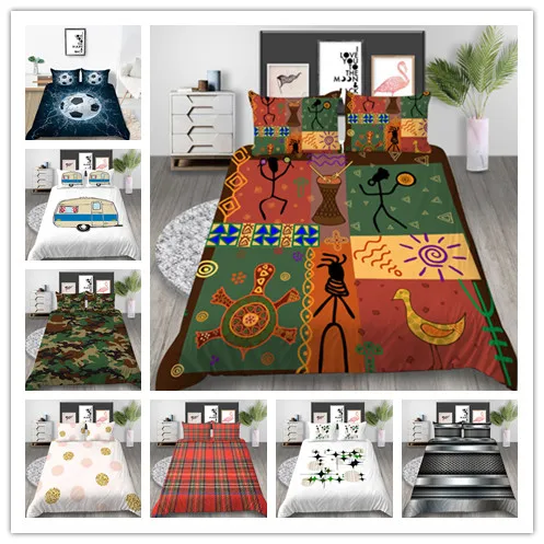 

Комплект постельного белья, креативная 3D-графика, разные стили, модный подарок на день рождения, для двуспальной кровати