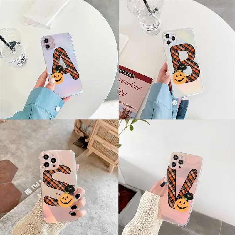 

pink butterfly alfabeto Painted Phone Case for iPhone xiaomi redmi 7 8 9 11 12 10 S X XS XR MINI Pro Max Plus laser Transparent