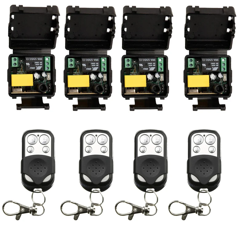 Беспроводной релейный передатчик и приемник переключатель для умного дома 220 В