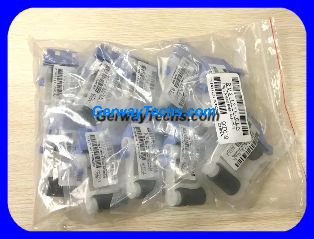 

GerwayTechs RM2-1275 RM2-1275-000 HPLaserJet M631 M631dn M631z Tray2 Paper Pickup Roller 2PCS