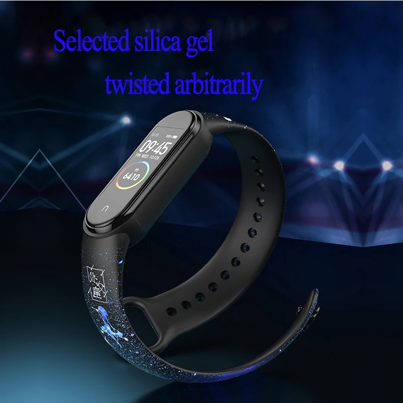 

Silicone Strap For Xiaomi Mi Band 6 5 Mi band 3 4 5 Smartwatch band Bracelet Replacement band Correa For Amazfit Band 5 Belt