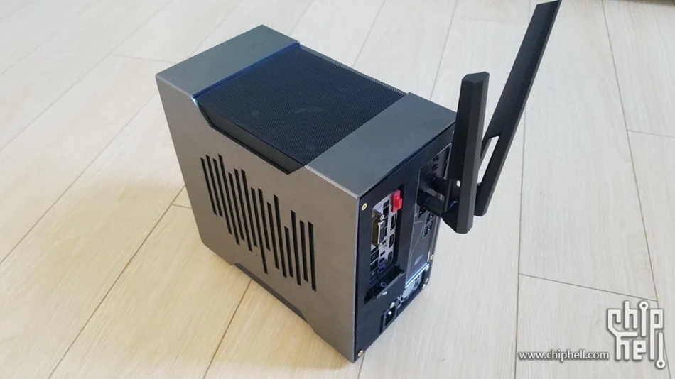 [Подлинный] нано посылка 120 с водяным охлаждением компьютера A4 шасси 1U power itx K39 |