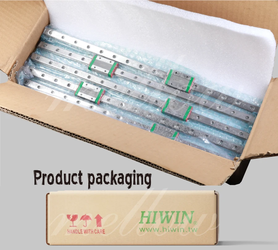 Мягкий 5 шт. оригинальные Hiwin MGN12H коляски+ 400 мм L MGNR12C линейные рельсы из нержавеющей стали для 3D-принтера BLV MGN Cube