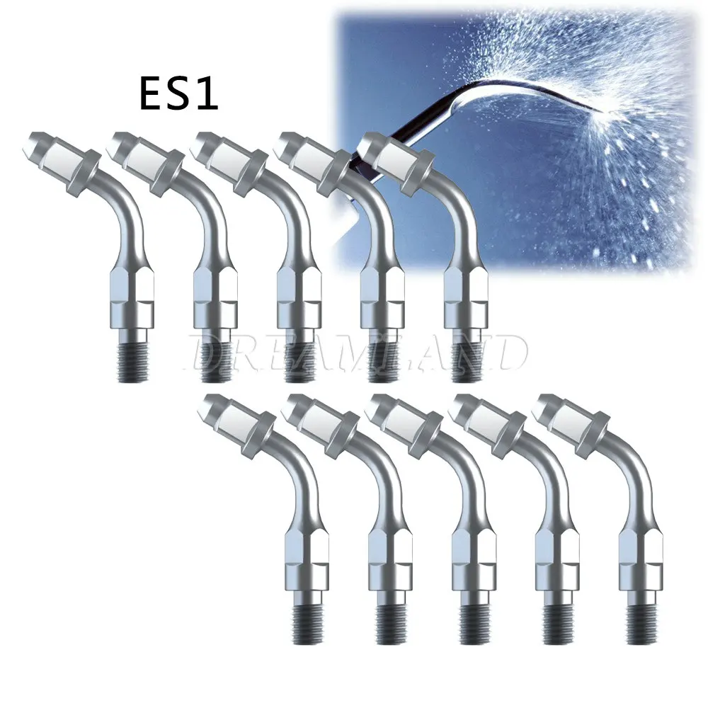 10Pcs Ultrasonic Perio Scaling Tip Insert Tip for SIRONA Scaler Handpiece ES1