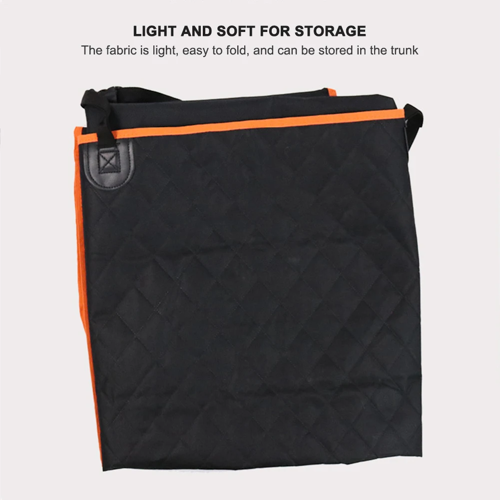 comprar Portador Do Cão Capa De Assento Do Carro à Prova Dwaterproof água Traseira Do Carro Volta Assento Esteira Almofada Protetor Com Zíper E Bolsos Para Viagens