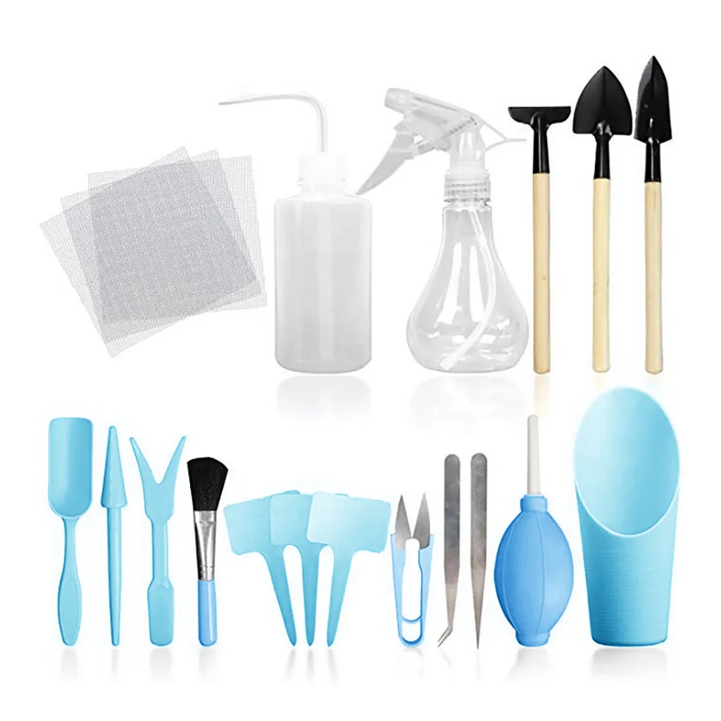 Набор садовых саженцев для суккулентной посадки DIY инструментов сеялка