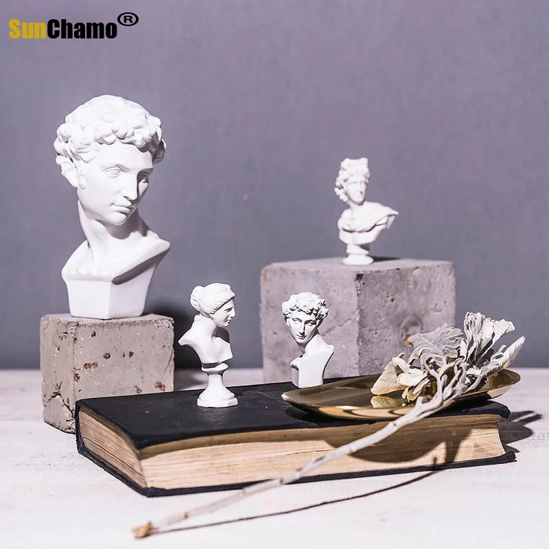 Mini George Gemmelada Chopin Septimius Geta Statue Resin Art&ampCraft Decorations For Home Line Drawing Teaching Aids Decor |
