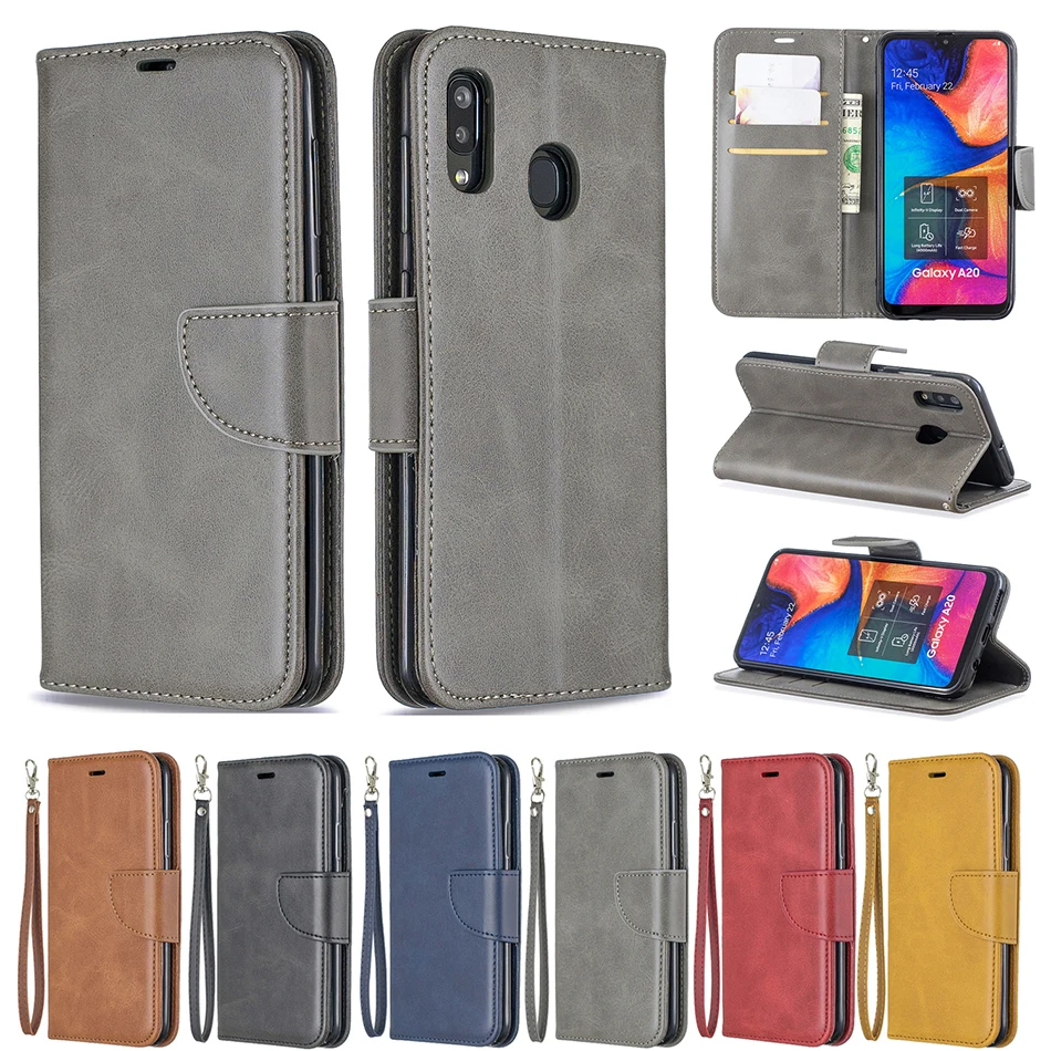Чехол для телефона Samsung Galaxy A10E A20e A10 A20 A30 A40 A50 A70 M10 M20 кожаные чехлы S8 роскошный