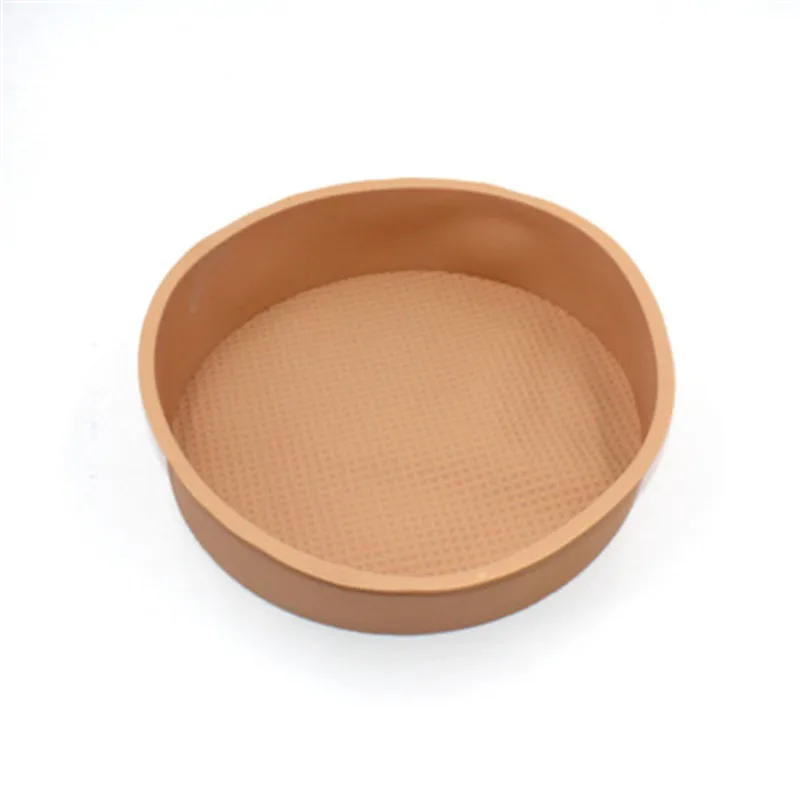 

10 Inch Silicone Cake Mold Round Silicone Chocolate Pastry Baking Tray Mold Nonstick Fondant Silicone Muffin Cake Pan Cake Tool