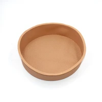 10 inch silicone cake mold round silicone chocolate pastry baking tray mold nonstick fondant silicone muffin cake pan cake tool