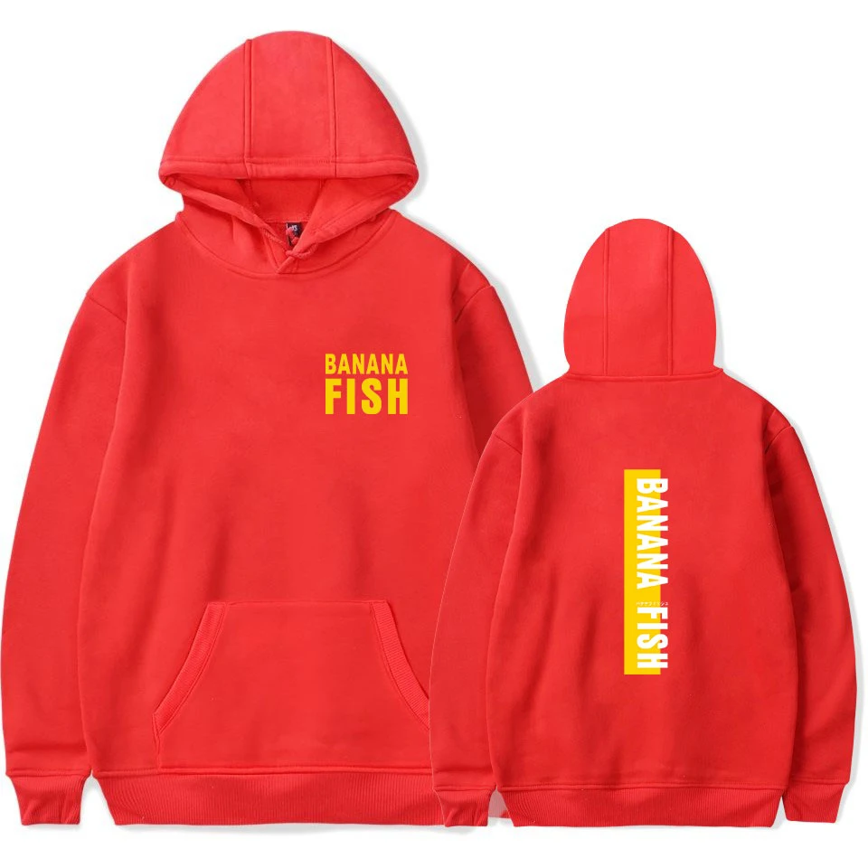 

Banana Fish Anime Hoodies Men/Women Print Hoodie Oversized Hoodie Harajuku Casual Hoodie Streetwear Sweatshirt Oversized hoodie