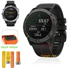 Ремешок для часов Garmin Fenix 5X 5 5S Plus 6S 6 6Plus 3 3 HR 935 945, быстросъемный удобный браслет для наручных часов, 26 мм 22 мм 20 мм