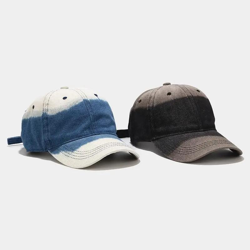 

New Washed Denim Stitching Baseball Cap Personality Street Men And Women Hip Hop Cap Outdoor Sun Hat