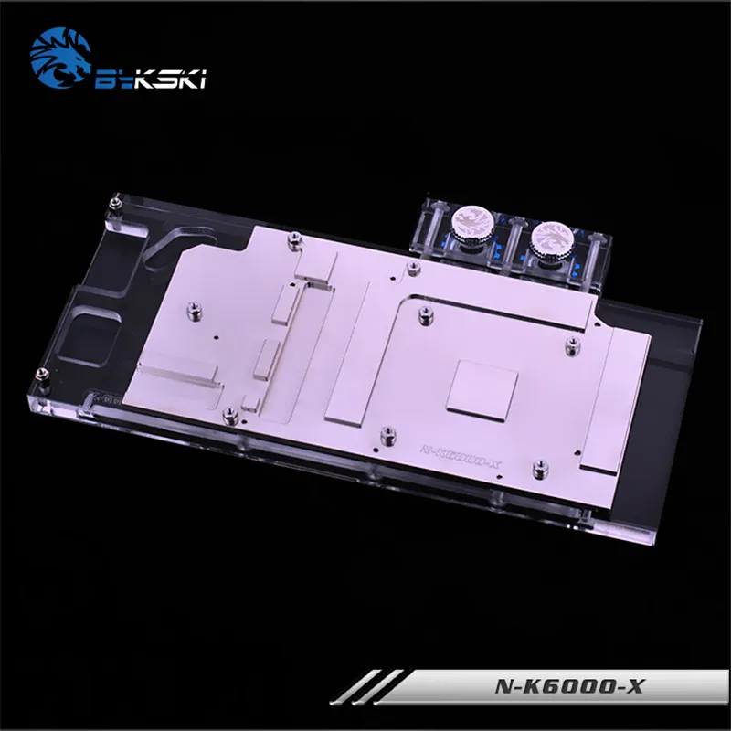 Водяной блок Bykski с полным покрытием графического процессора для NVIDIA Quadro K6000 Tesla K40