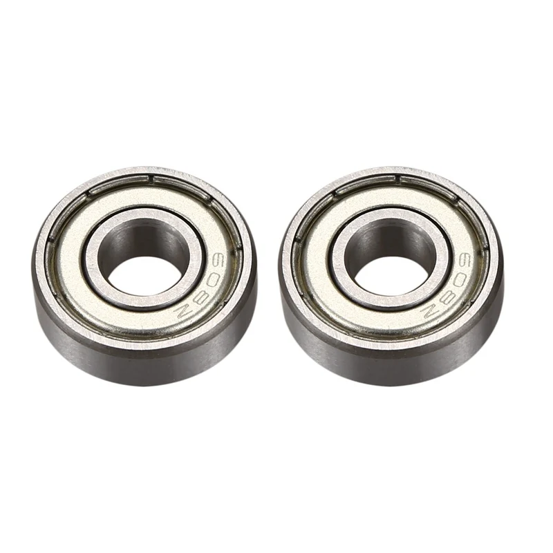 12 Pcs 608Z 22mm x 8mm 7mm Single Row Deep Groove Ball Bearing | Спорт и развлечения