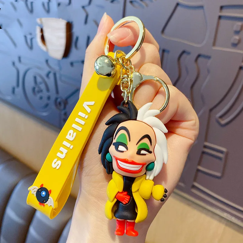 Брелок из мультфильма Disney дизайнерский эпоксидный кукольный брелок для пар