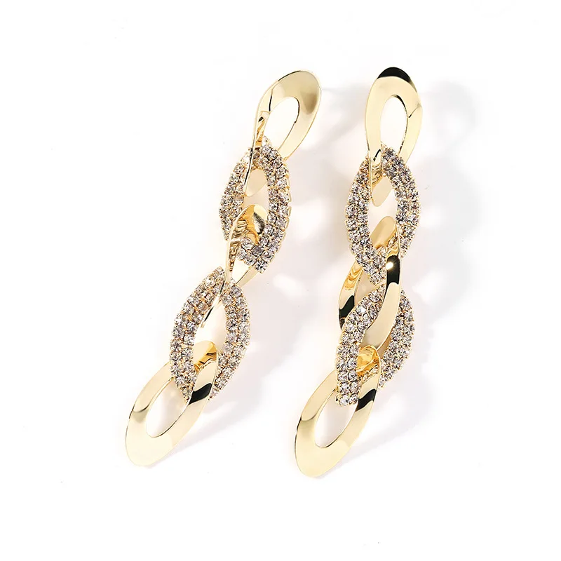 

Tassel Long Temperament Earrings In 2021 Korean New Tide Exaggerated Fashion Earrings For Women Jewelry Dropshipping