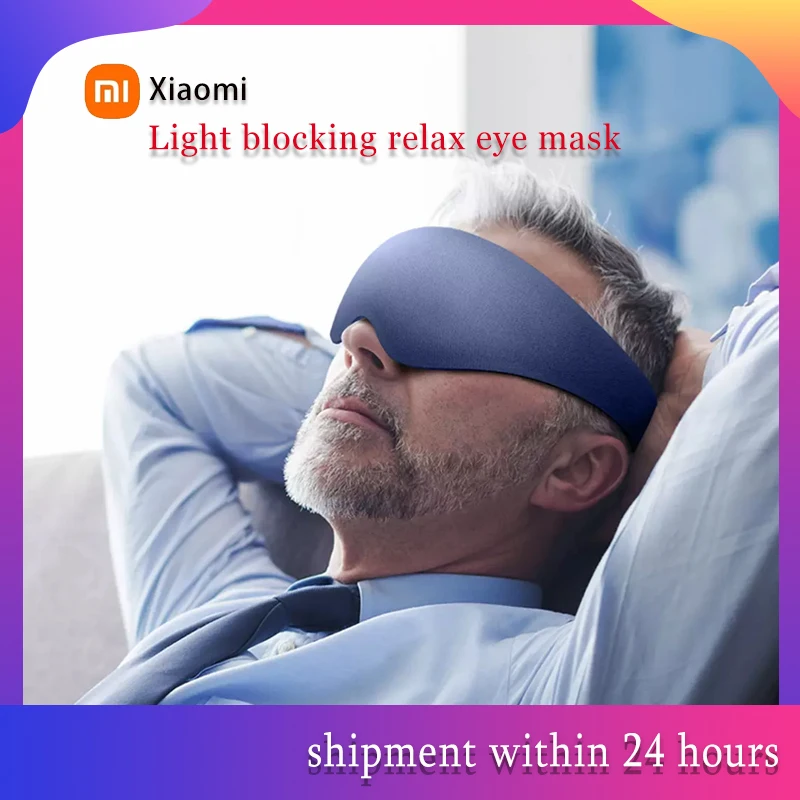 

Светлая расслабляющая маска для глаз Xiaomi Dreamlight, Офисная маска для обеда, дома, сна, йоги, расслабляющая маска для глаз