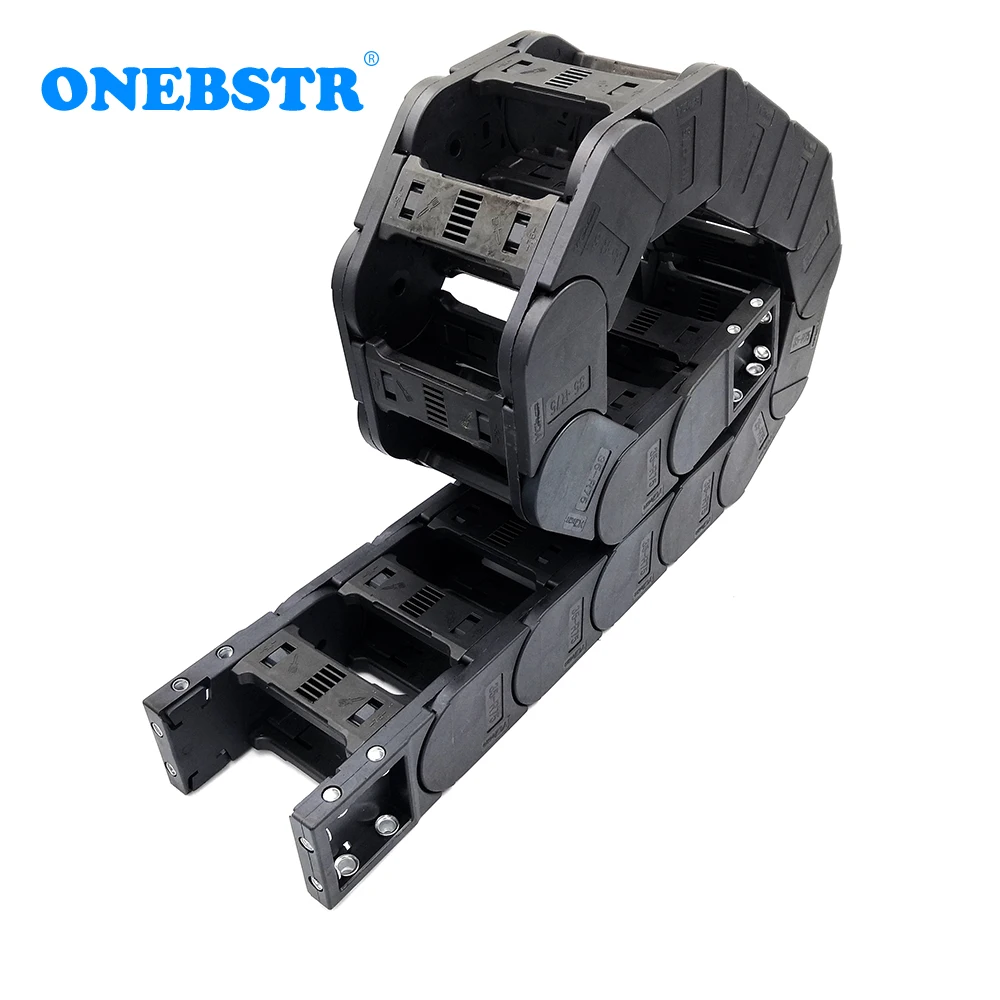1 Meter 35x60mm Bridge Type Cable Chain Wire Carrier Drag Plastic Towline For CNC Engraving Machine Transmission Large Equipment |