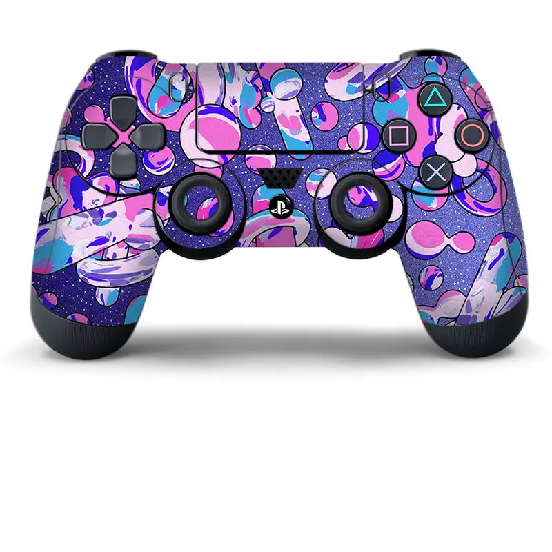 Защитная крышка-лягушка для PS4 контроллера для Playstation 4 Pro Slim Decal аксессуары 15 видов стилей - Цвет: 03