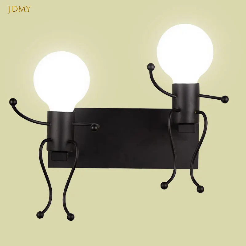 Настенная люстра светодиодный светильник креативное железное прикроватное бра