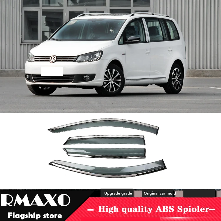 Пластиковый козырек для окон Volkswagen Touran 2011 2015 вентиляционные оттенки защита от