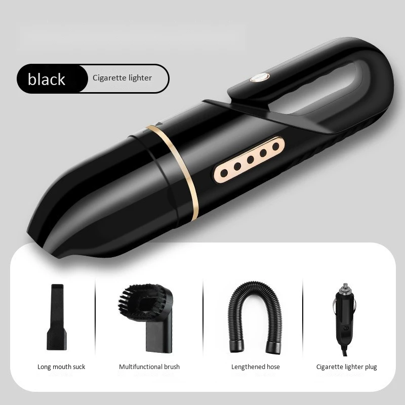 

HOT-Handheld Vacuum Cleaner 8000Pa Powerful Suction 120W Lightweight for Home Car Pet