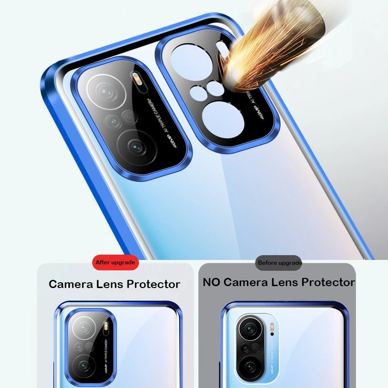 Фото Магнитный чехол для Xiaomi 11T 12 MIX4 POOC M3 Pro X3 GT Redmi K50 K40, металлический бампер, Защита камеры, чехол из закаленного стекла, 360 №2