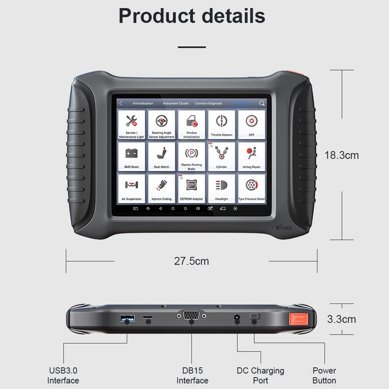 XTOOL X100 PAD3 SE с KC100 OBD2 автоматический ключ программатор инструмент кластер полные