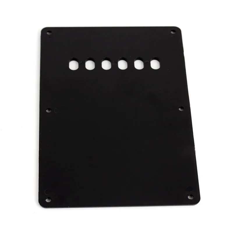 

Ply Single Black Guitar Tremolo Spring Backplate Cover For Black Electric Guitar Part Accessories