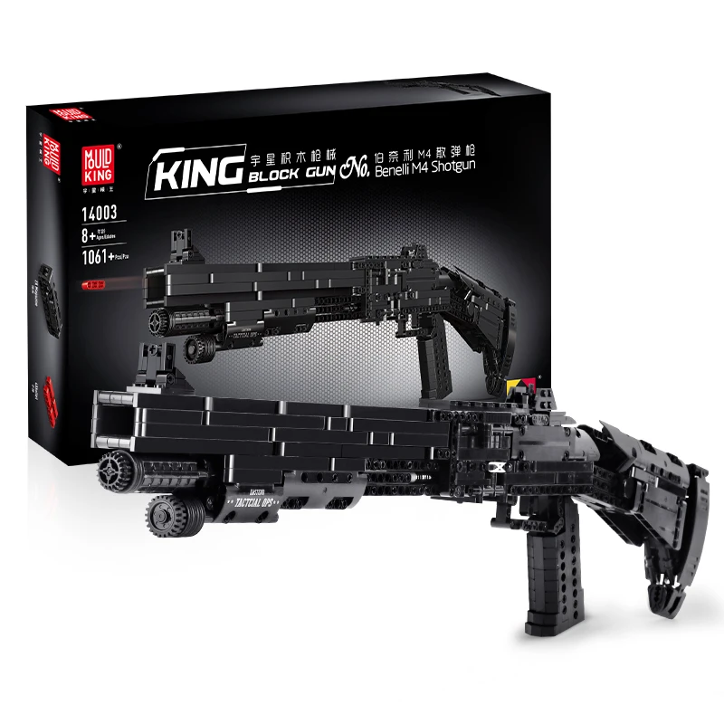 Электрическая машинка MOULD KING 14003 автоматический пистолет модель оружия Benelli M4 Super