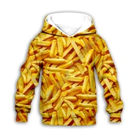 fries 3d printed hoodies family suit tshirt zipper pullover kids suit sweatshirt tracksuitpant