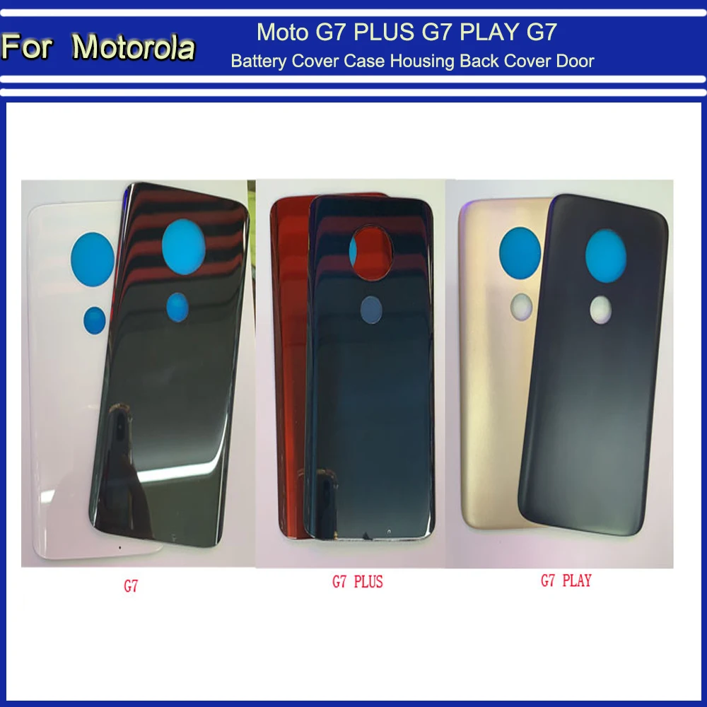 

For Motorola Moto G7 PLUS G7 PLAY G7 Battery Cover Case Housing Back Cover Door