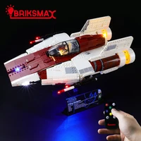 briksmax led light kit for 75275 a wing star fighter