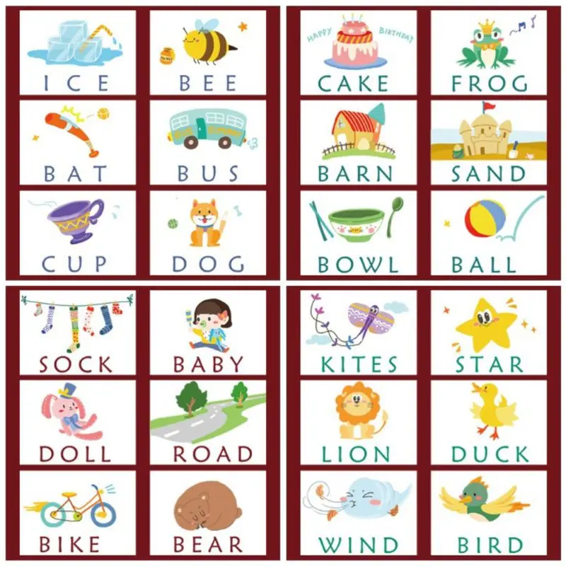 

Wooden Educational Toys Learning Matching Letter Games and Develops Alphabet Wor 203E