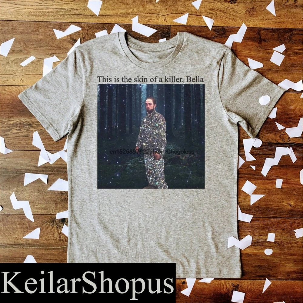 Футболки Эдвард куллинз Роберт Паттинсон футболки Сумерки Unisexform | Мужская одежда