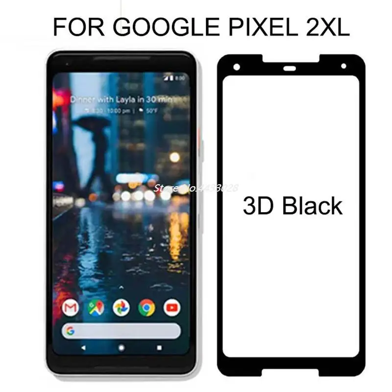 Защитное стекло Pixel 2 3 XL для смартфона Google 2XL 3XL 3D 2.5D закаленное с полным
