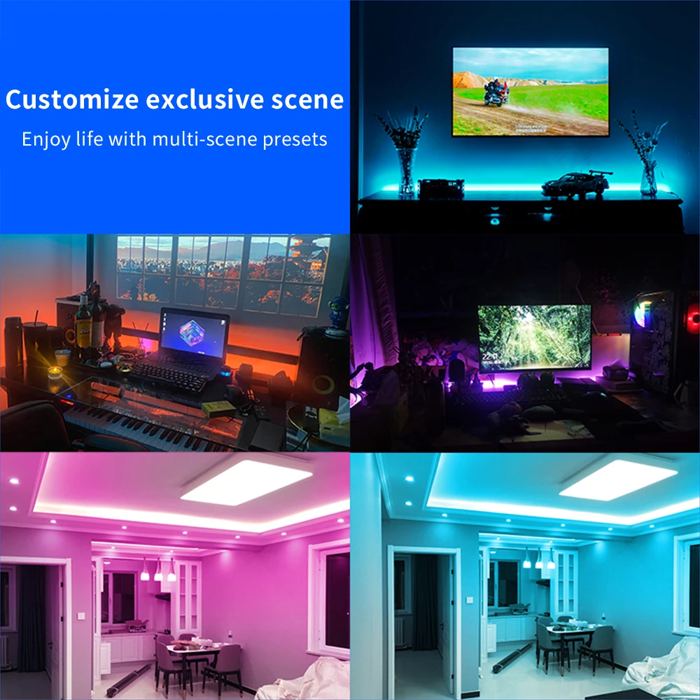 Умная лента Xiaomi Gosund RGB цветная светодиодная в форме ягненка максимальное