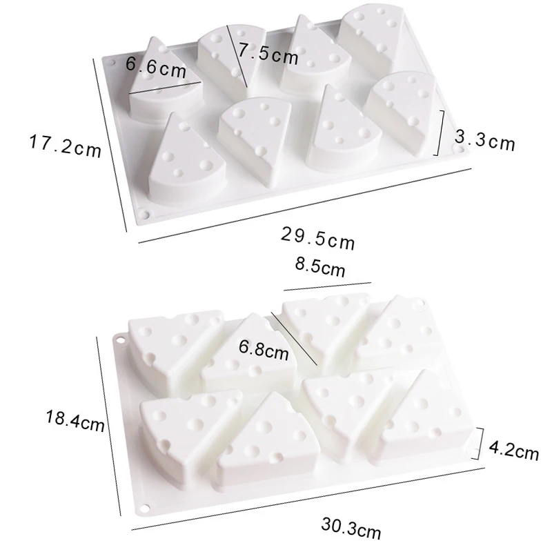 

Cheese Cake Silicone Mold DIY Baking Non-Stick Mousse Chocolate Cookies Pastry Molds Dessert Cake Candy Decorating Mould Tools
