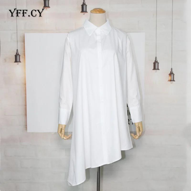 De las mujeres de la moda Streetwear de dos piezas cuello asimétrica de cintura alta, vestido de camisa de manga larga chaleco negro chaleco traje de mujer ropa