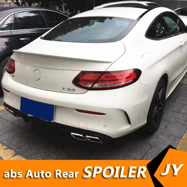 Спойлер для Benz W205 C class coupe спойлер из АБС пластика заднего крыла автомобиля