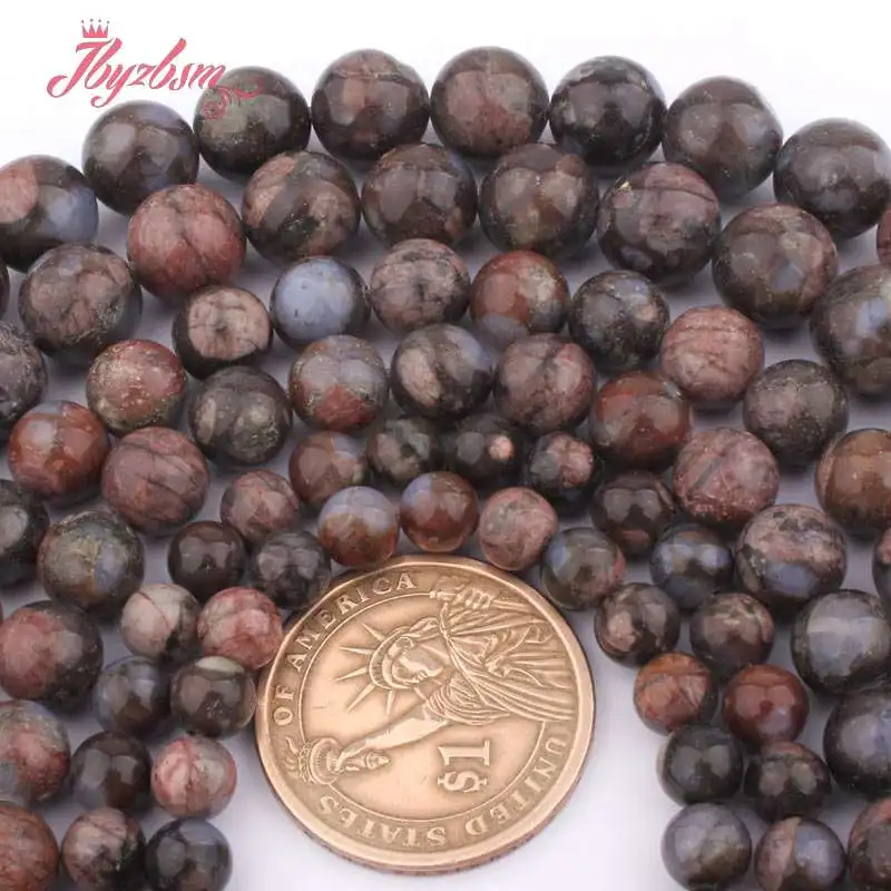 Бусины из агата и натурального камня для изготовления ожерелий 6 8 10 мм | Украшения