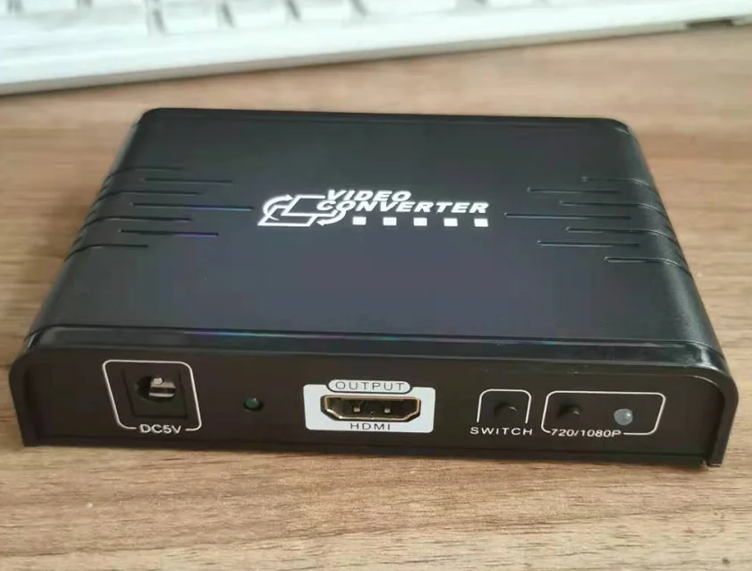 RCA Composite Video &amp S-video to HDMI Converter AV/S-VIDEO 1080P Upscale Av Convertor Audio Switch Adapter For | Безопасность и