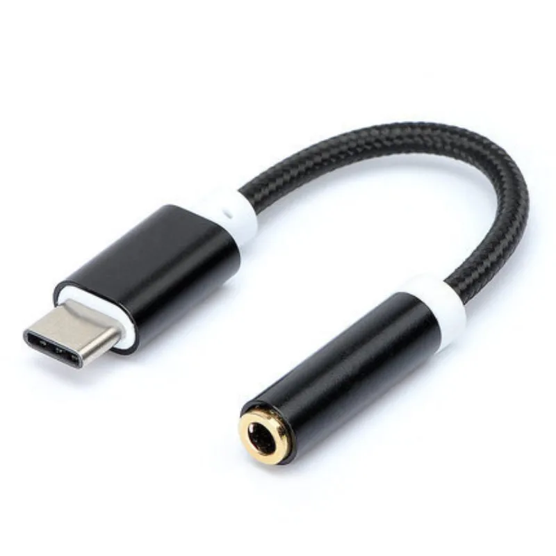 2 шт. 3 5 мм USB C аудио конвертер Тип папа на гнездо адаптер для наушников OTG Huawei