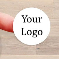 100pcs 3cm 4cm 5cm 6cm 7cm your logo stickers custom printed ideal for small businesses comes with 100 stickers