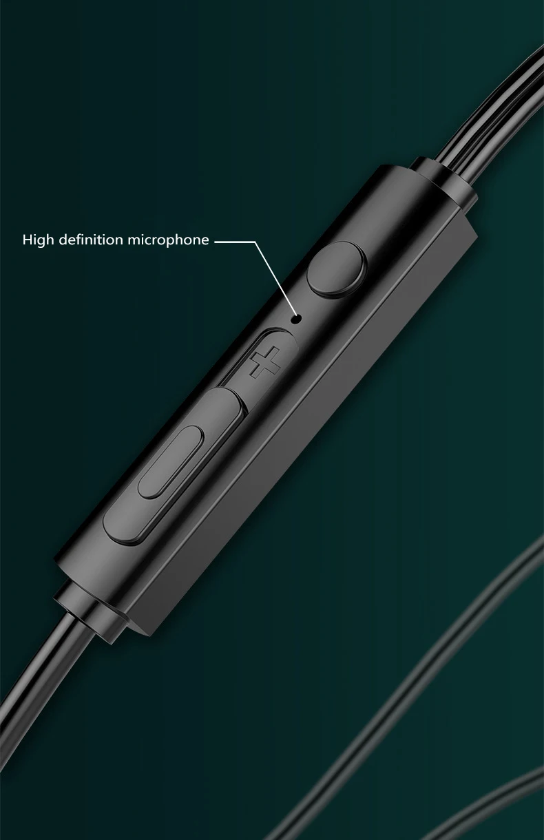 

Universal 3.5mm In-ear Wired Earphones Soundproof Noise-Proof Silicone Headsets Sports Music Earbuds Handsfree Earphones