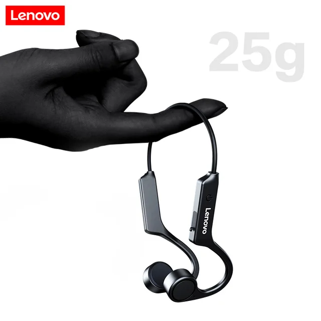 Lenovo X4 Bone Conduction Bluetooth Headphone Sports Earphone Waterproof Wireless Headset with Mic Ear-hook TWS Bass Hifi Stereo 2
