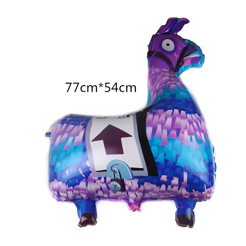 Игровой фольгированный шар 76*60 см Pinata Videro Мультяшные животные лама альпака