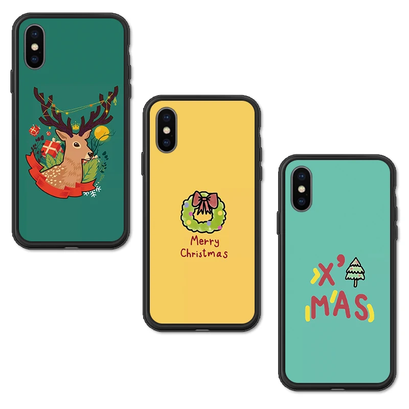 Чехол с оленем и пивом для iphone XR X XS Max 6 6S 7 8 Plus 11 11Pro Милая Силиконовая задняя крышка