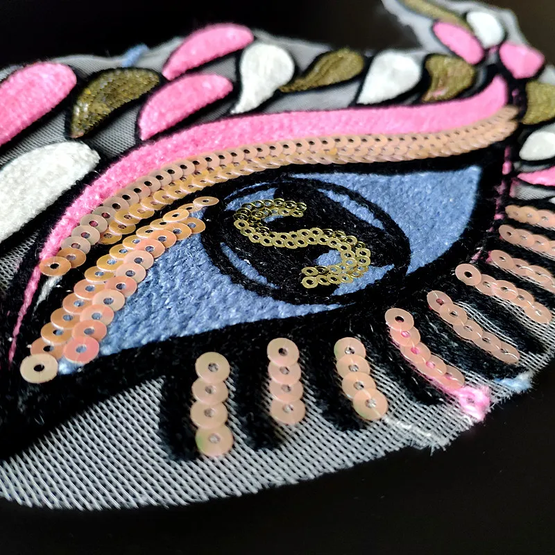 Футболка женская с блестками 19 см патчи сделай сам байкерские для одежды